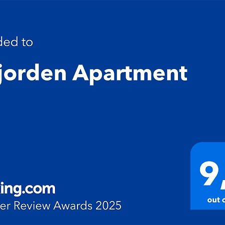 Øyjorden Apartment Bergen Eksteriør bilde